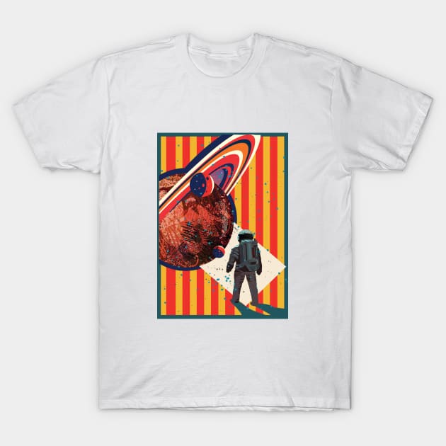 An Astronaut On Mars T-Shirt by jobieh shop